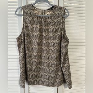 Banana Republic Factory sleeveless blouse ~ XL